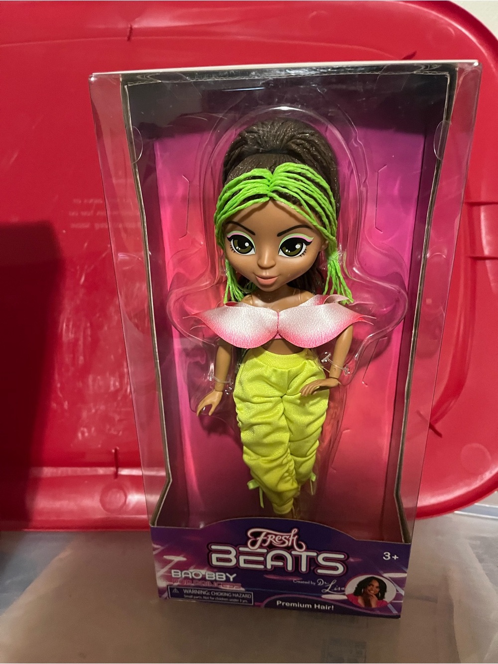 New in Box Fresh beats Bao doll